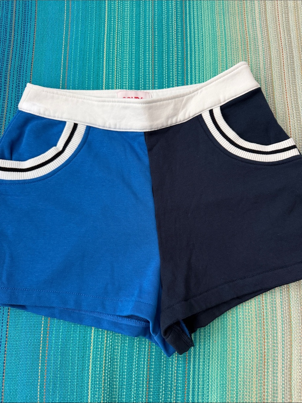 SOLID & STRIPED The Sophie Colorblock Shorts